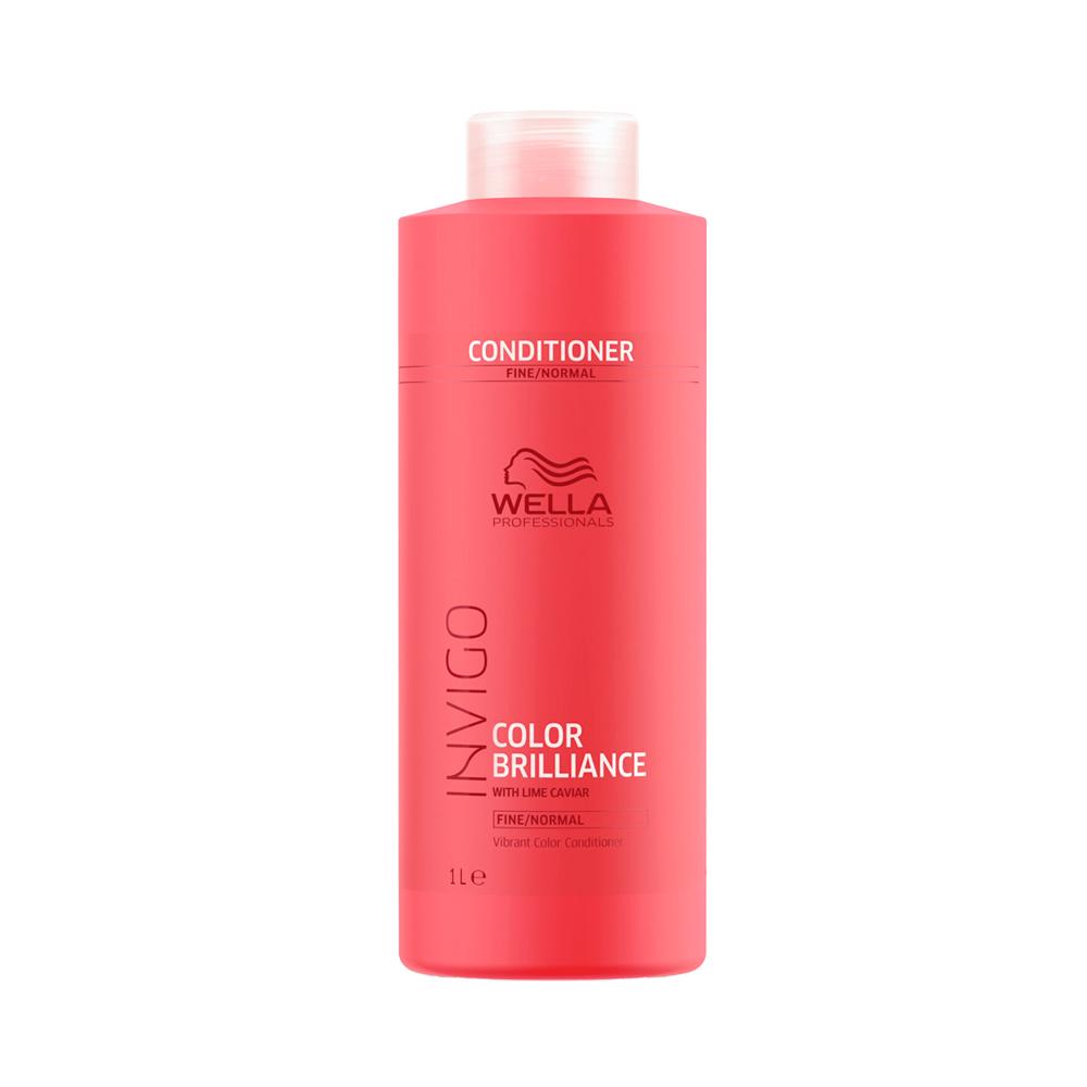 Kit Wella Professionals Shampoo Invigo Color Brilliance 1L + Condicionador Invigo Color Brilliance 1L + Óleo Capilar Oil Reflections 100ml