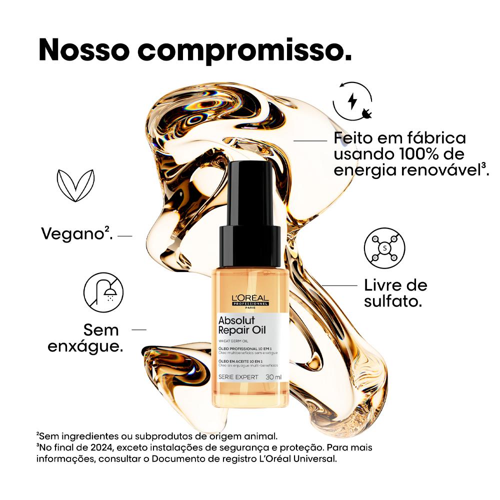 Óleo Absolut Repair Serie Expert L'Oréal Professionnel 30ml