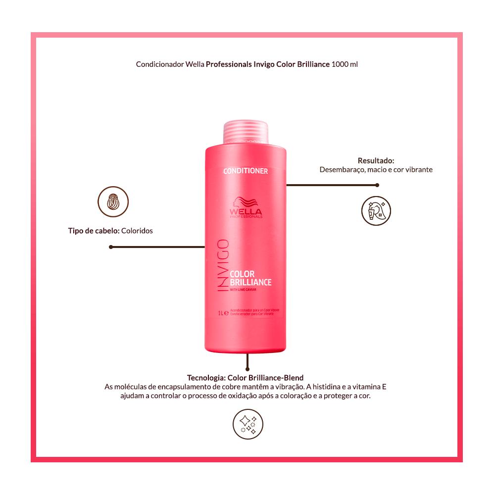 Condicionador Invigo Brilliance Wella Professionals 1L