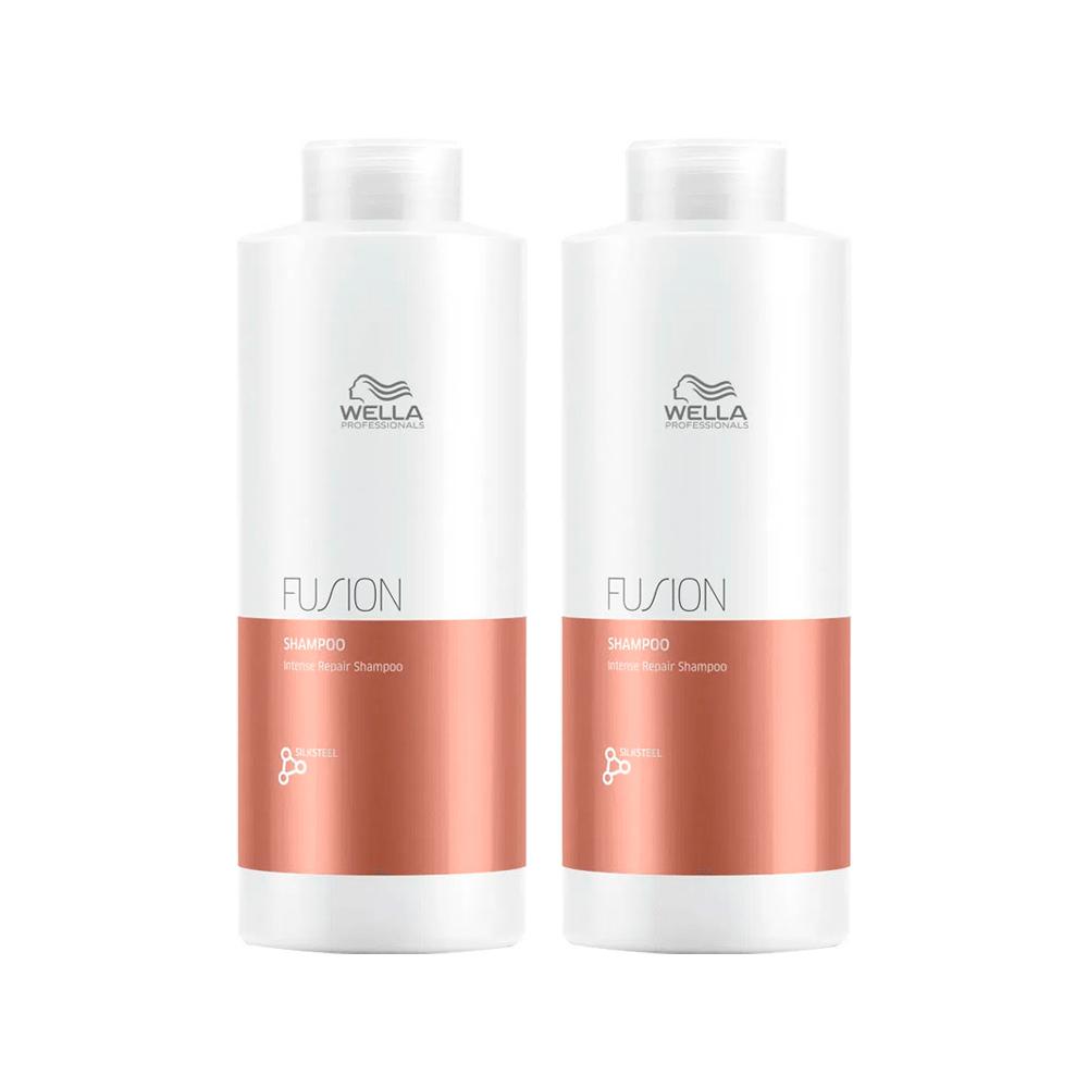Shampoo Fusion Wella Professionals 1l 2 Unidades