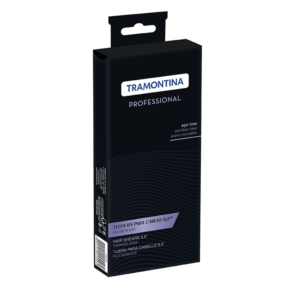 Tesoura para Cabelo Fio Desbaste 5,5 Tramontina 1 Un