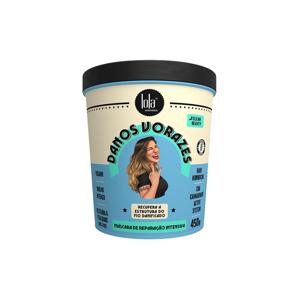 Kit Danos Vorazes Lola Shampoo 250ml + Máscara 450g + Booster Reconstrutor 250ml