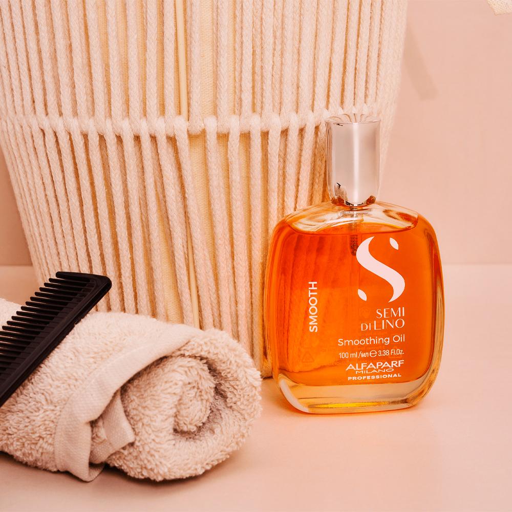 Óleo Semi Di Lino Smooth Alfaparf 100ml