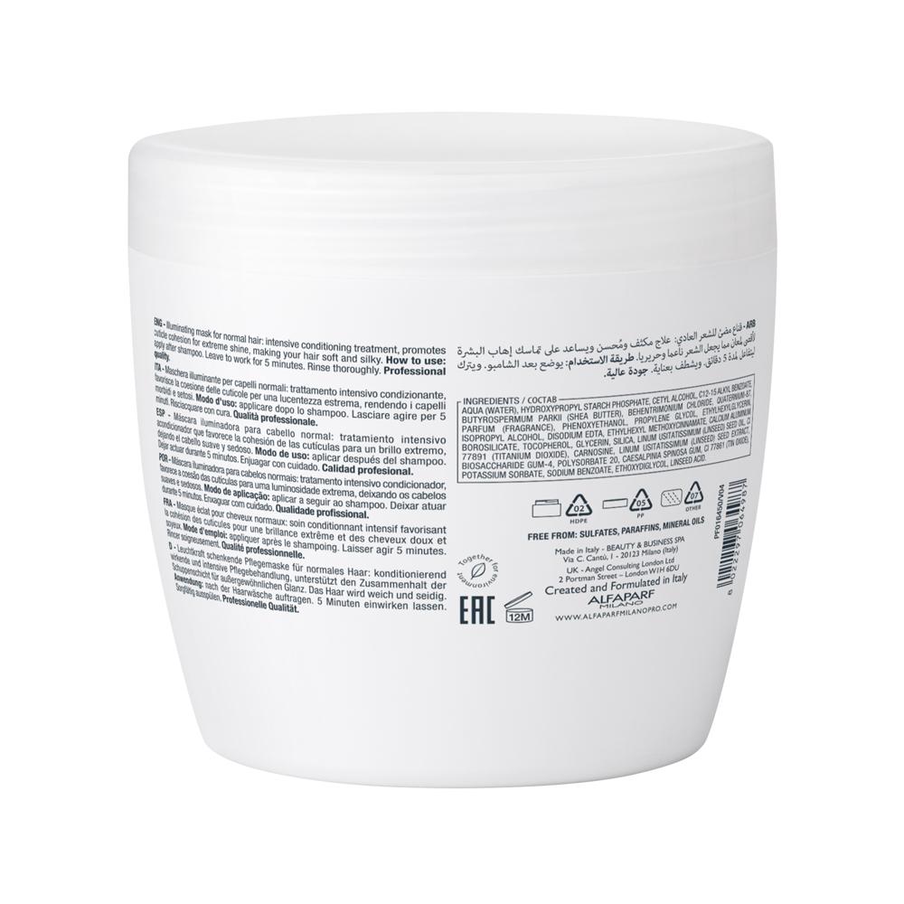 Máscara Capilar Semi Di Lino Diamond Illuminating Alfaparf 500ml