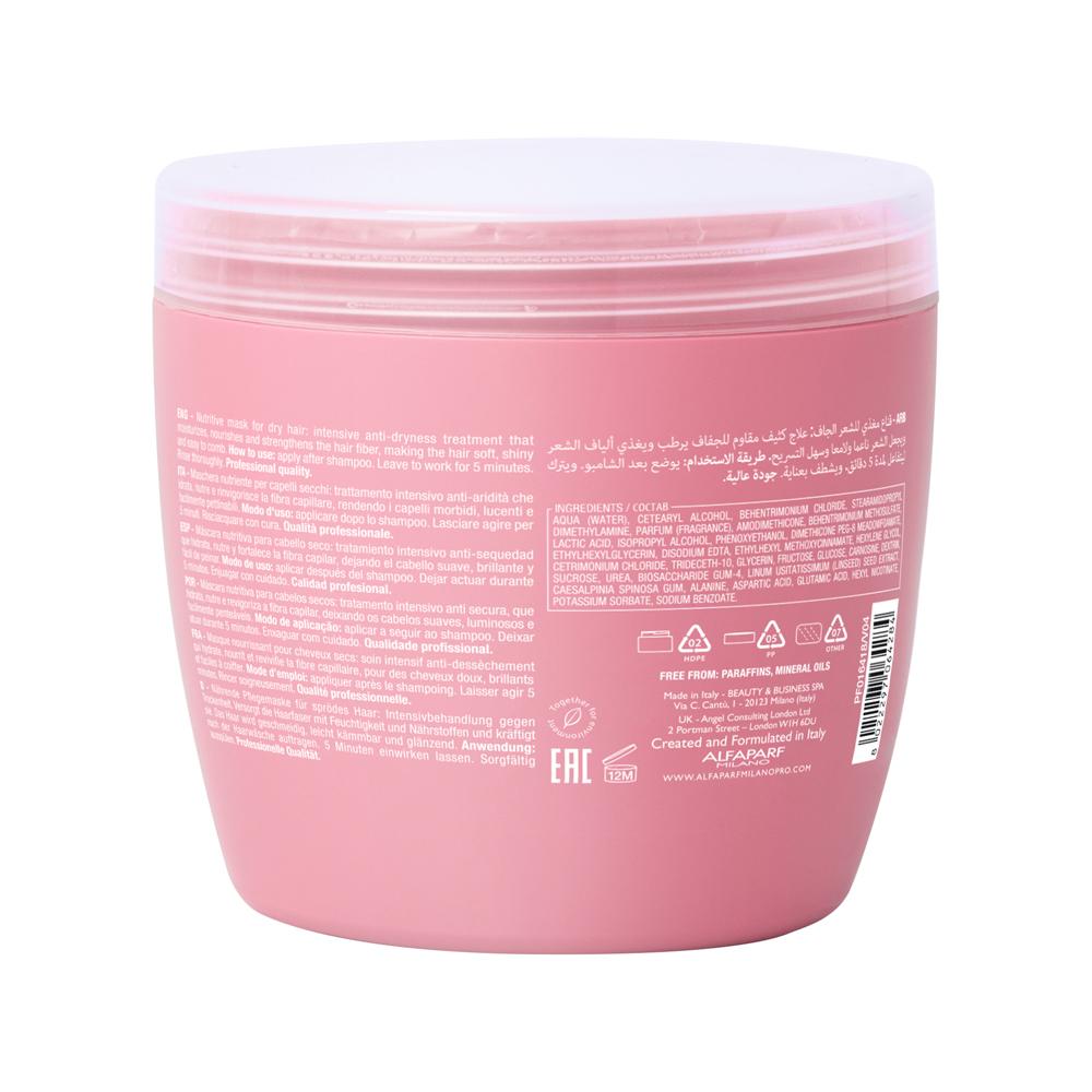 Máscara Capilar Moisture Nutritive Semi Di Lino  Alfaparf Milano 500ml