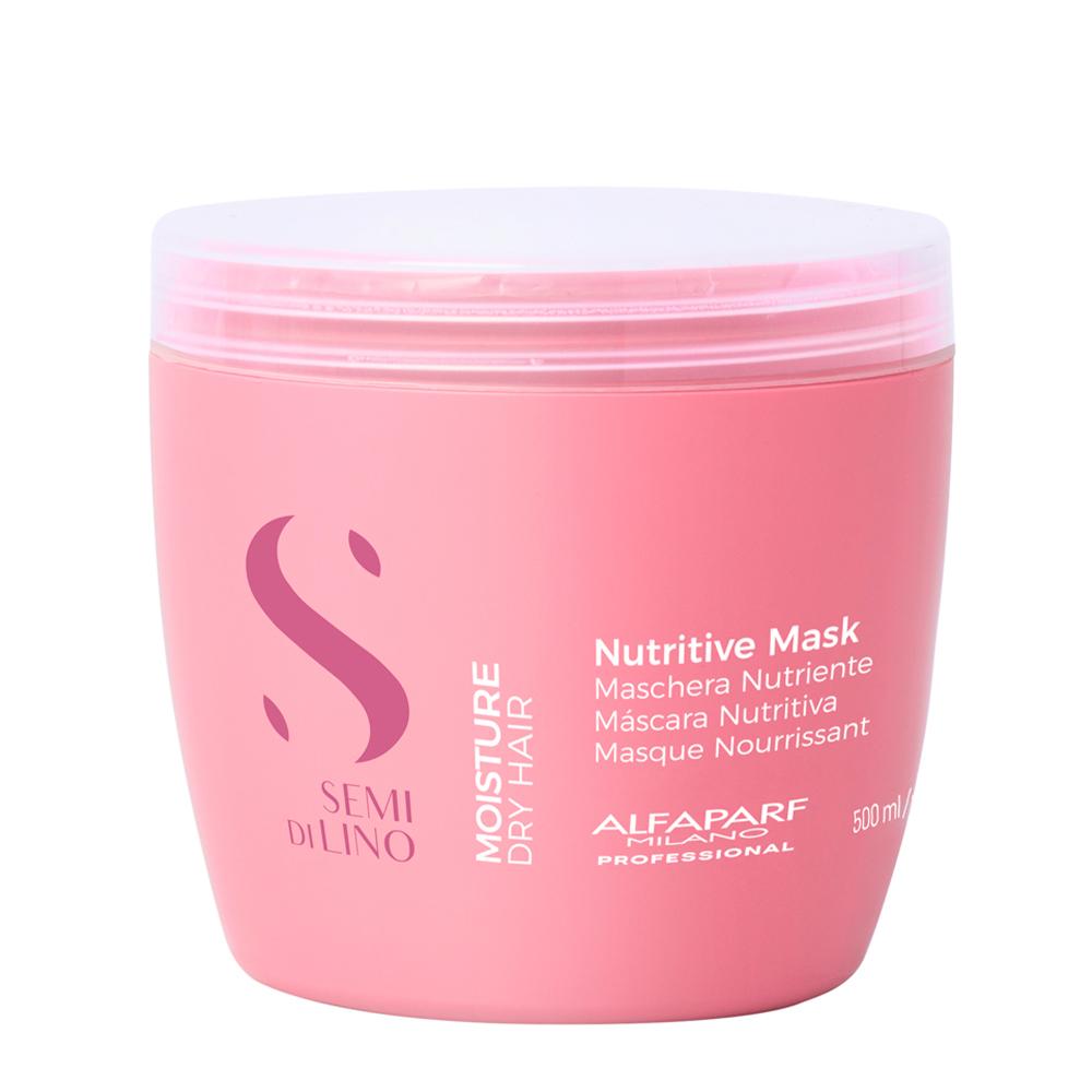 Máscara Capilar Moisture Nutritive Semi Di Lino  Alfaparf Milano 500ml