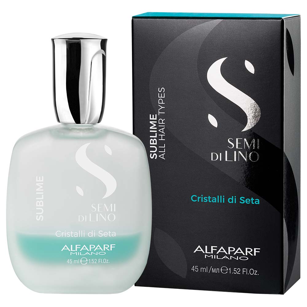 Óleo Capilar Semi Di Lino Sublime Cristalli Di Seta Alfaparf 45ml