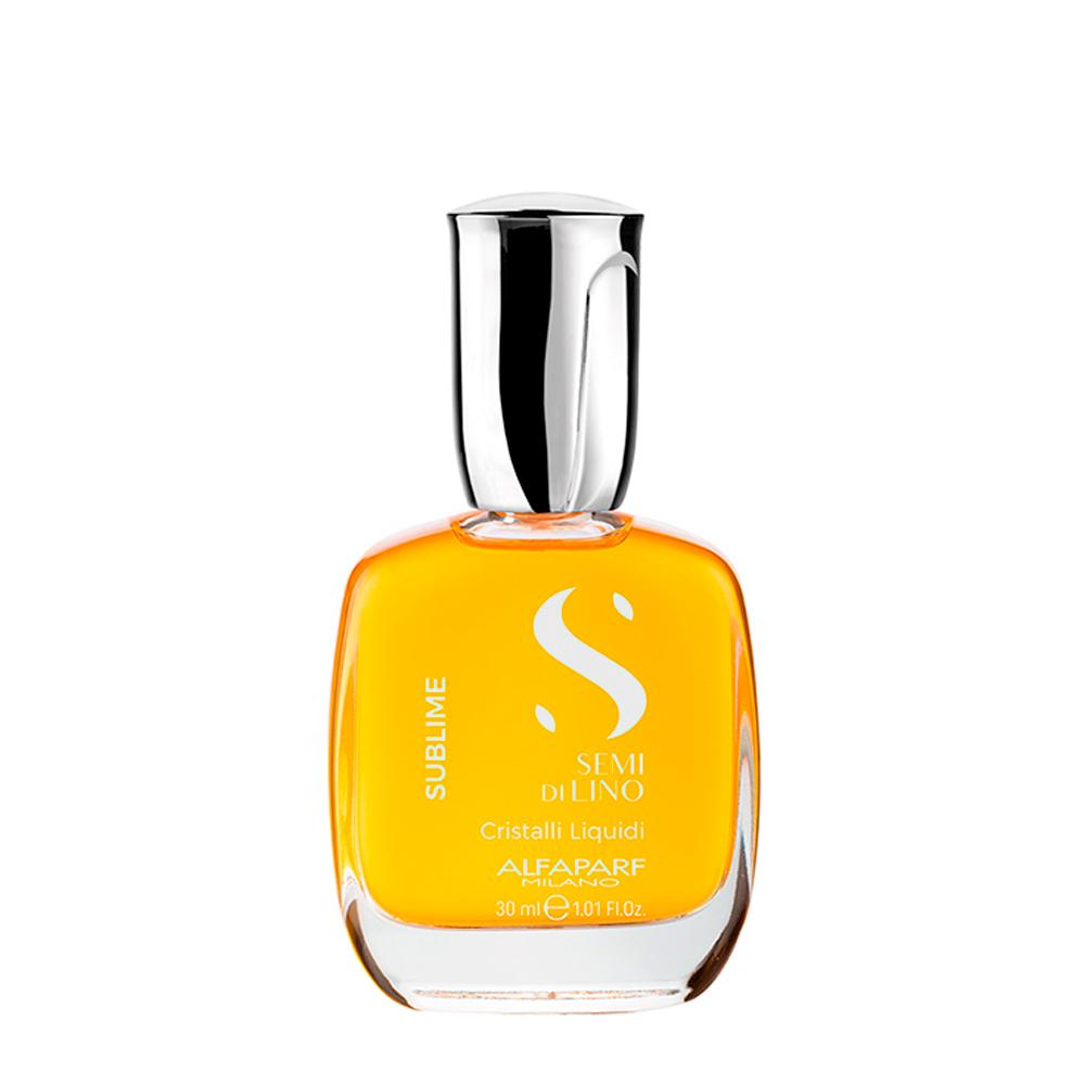 Óleo Capilar Semi di Lino Sublime Cristalli Liquidi Alfaparf Milano 30ml
