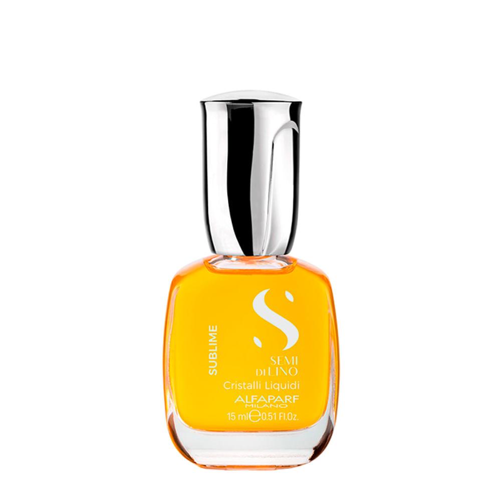 Óleo Capilar Semi Di Lino Sublime Cristalli Liquidi Alfaparf Milano 15ml