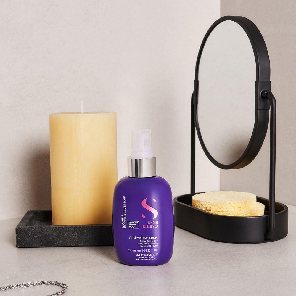 Leave-In Professional Semi Di Lino Blonde Anti-Yellow Alfaparf Milano 125ml