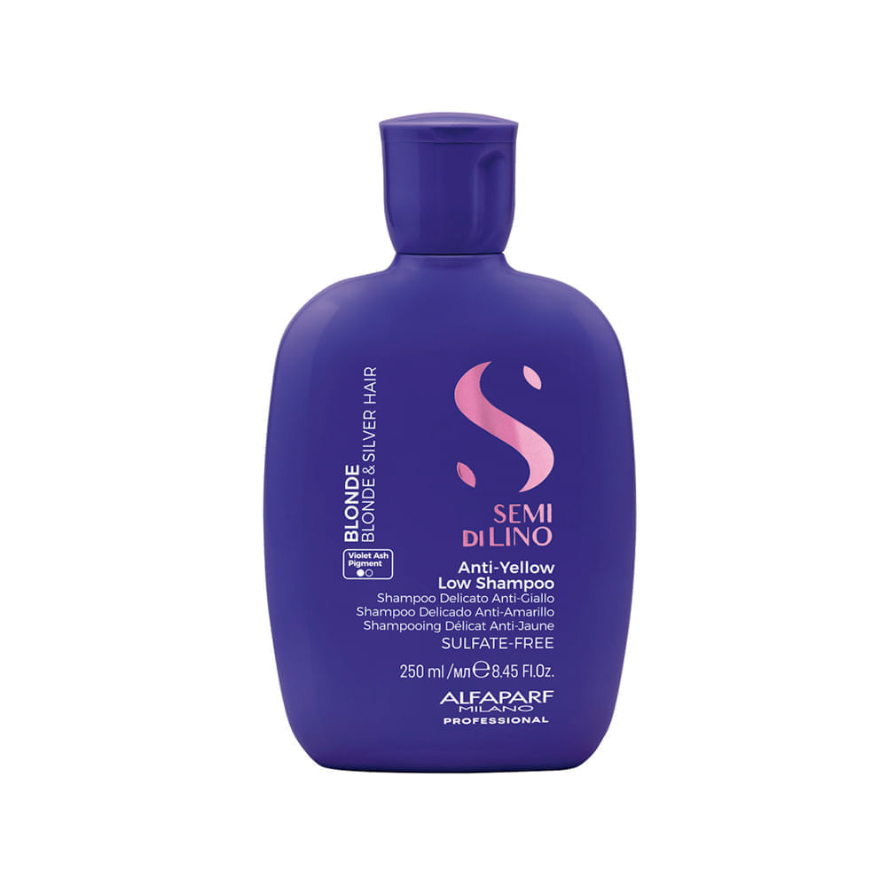 Shampoo Professional Semi Di Lino Blonde AntiYellow Alfaparf Milano 250ml