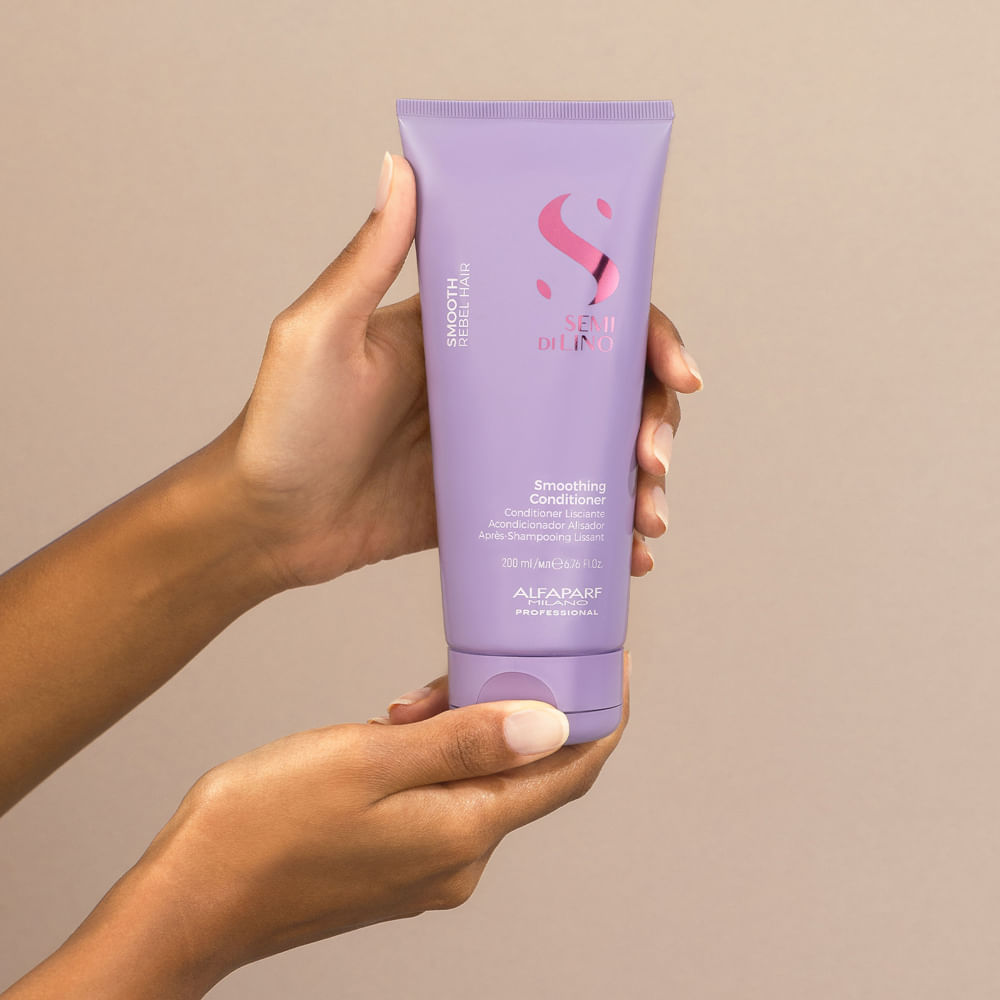 Condicionador Professional Semi Di Lino Smooth Smoothing Low Alfaparf Milano 200ml