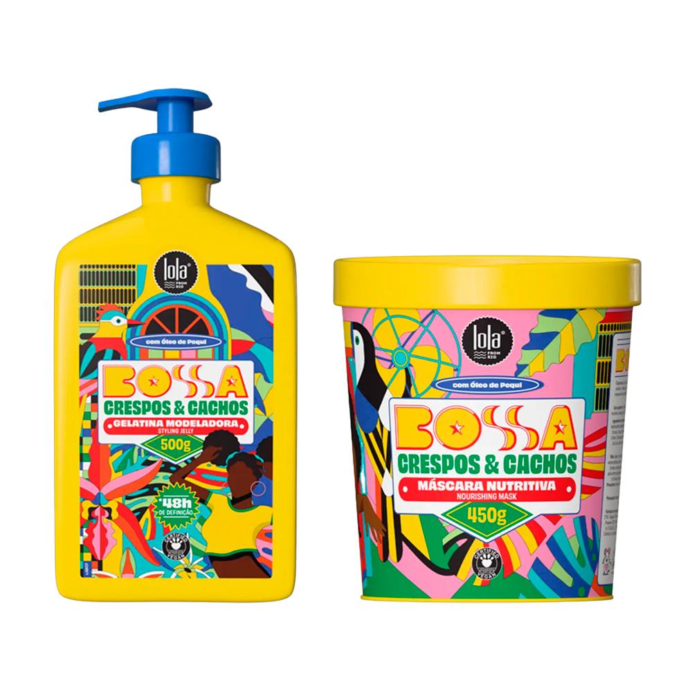 Kit Bossa Lola From Rio Máscara 450g + Gelatina 500g