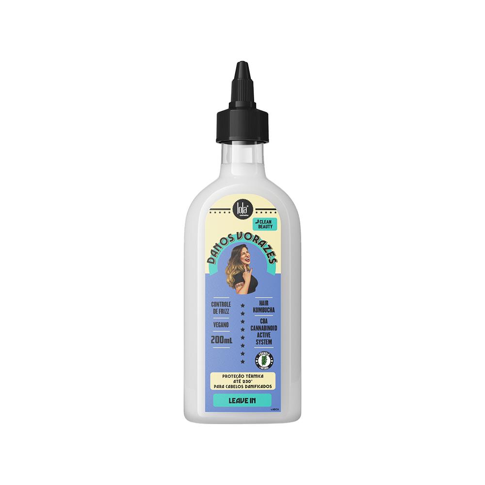Kit Reconstrução Danos Vorazes Lola Cosmetics Shampoo 250ml + Máscara de Reconstrução 450g + Booster Reconstrutor 250ml + Leave-in 200ml + Óleo Reparador 50ml