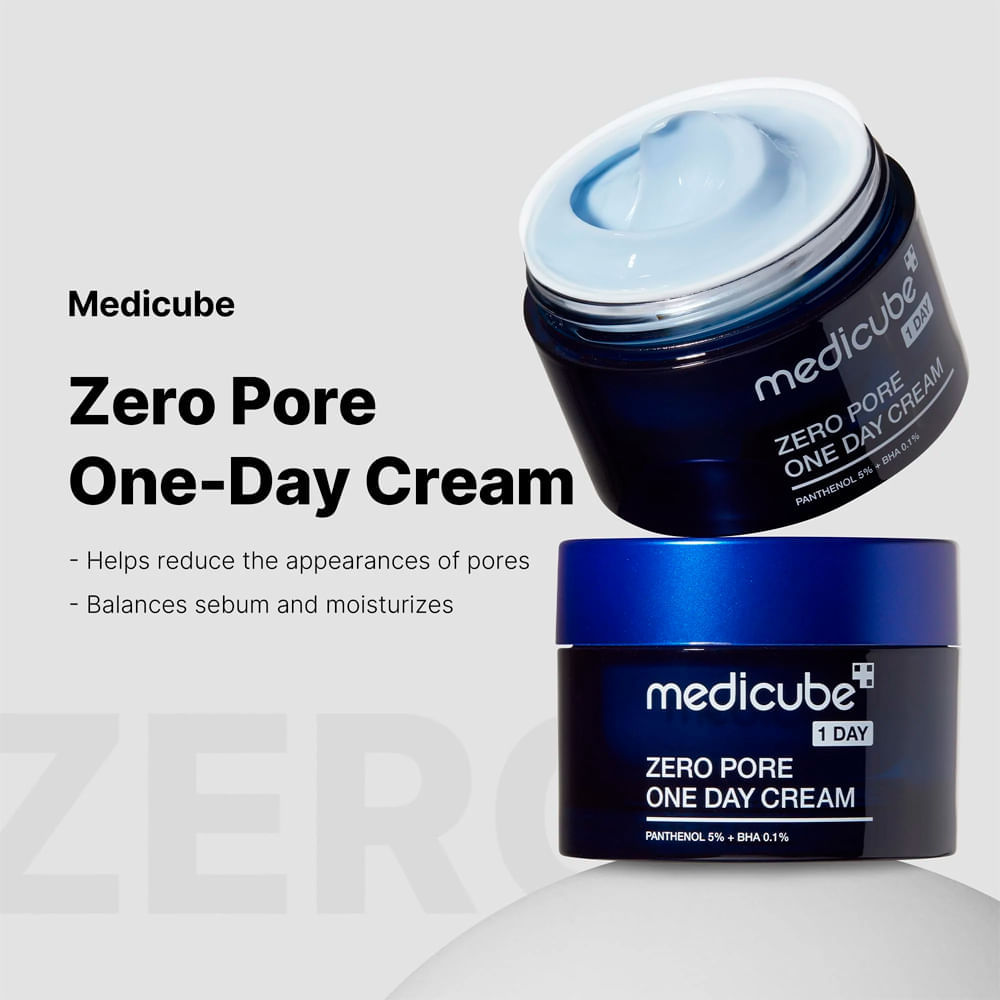 Creme Hidratante Facial Zero Pore One Day Medicube 50ml