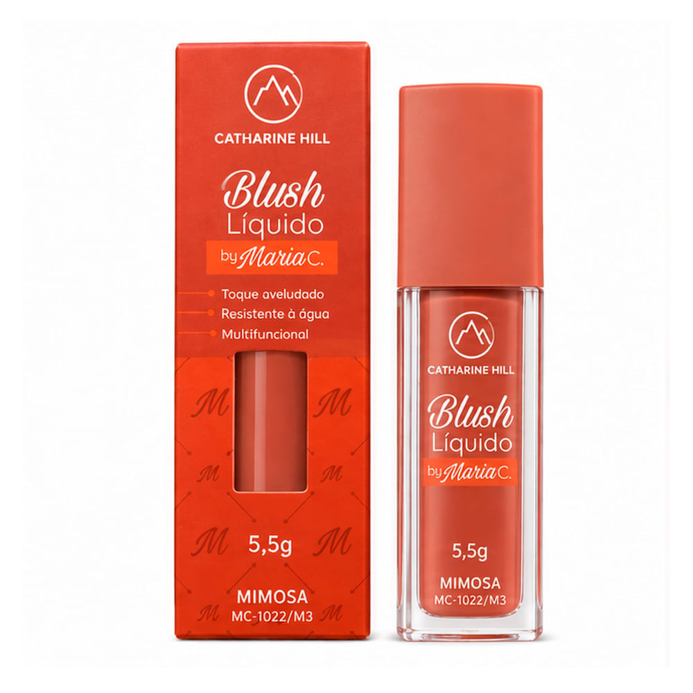 Blush Líquido Catharine Hill By Maria Catarina Mimosa 5,5g