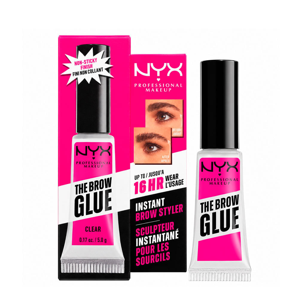 Gel Para Sobrancelhas The Brow Glue Clear NYX Professional Makeup 5g