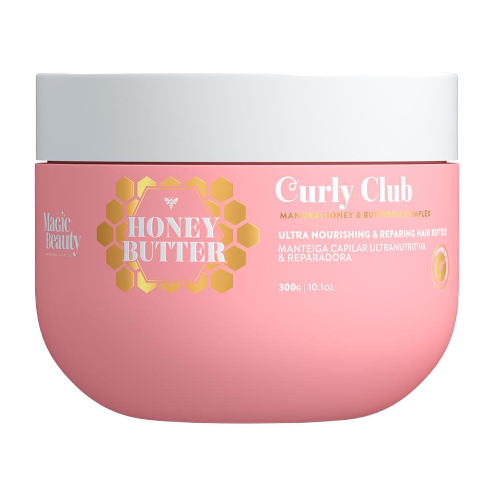 Máscara Curly Club Honey Butter Magic Beauty 300g