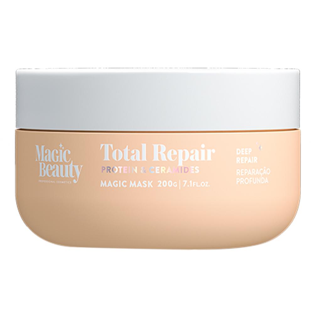 Máscara De Reconstrução Total Repair Magic Beauty 200g