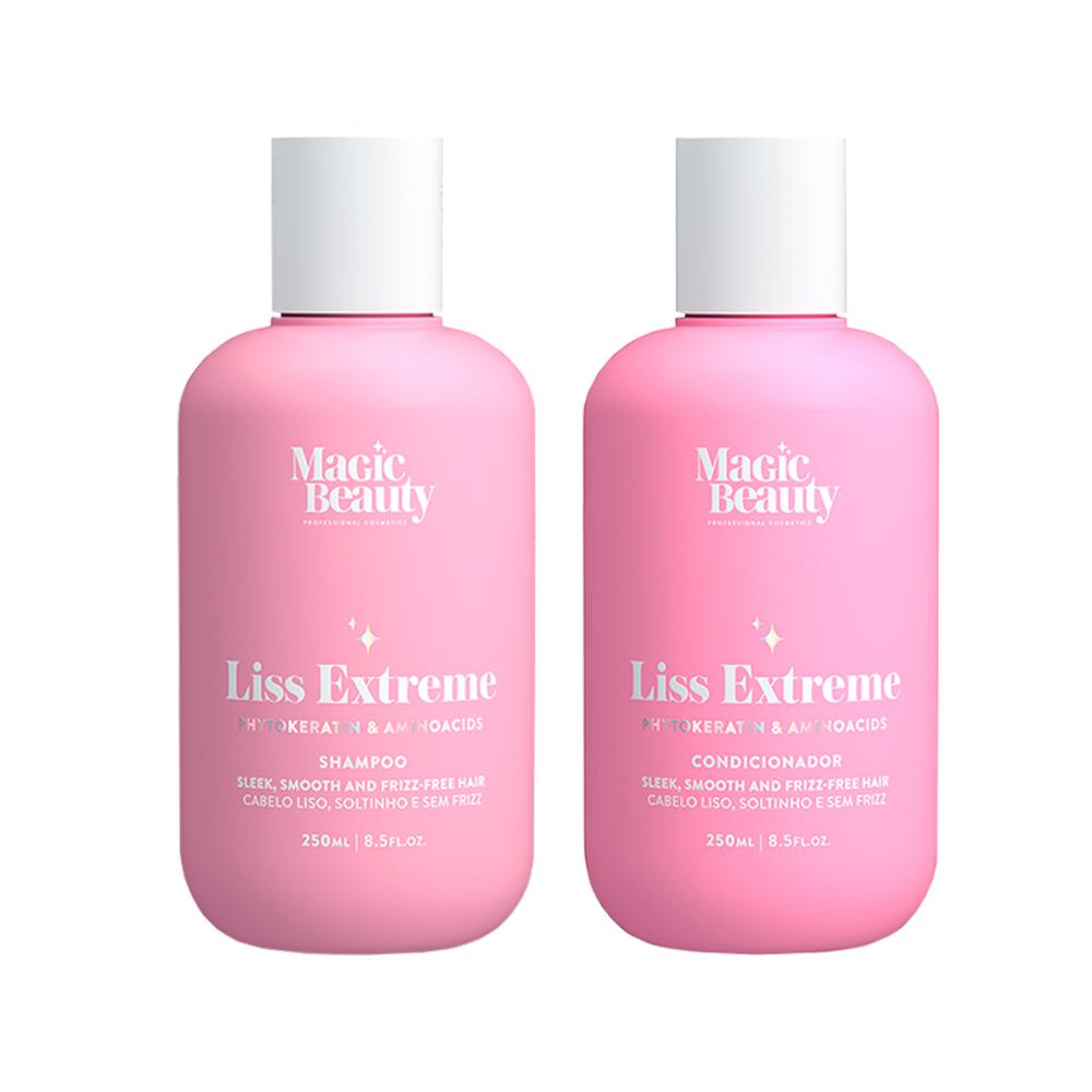Kit Liss Extreme Magic Beauty Shampoo + Condicionador 250ml