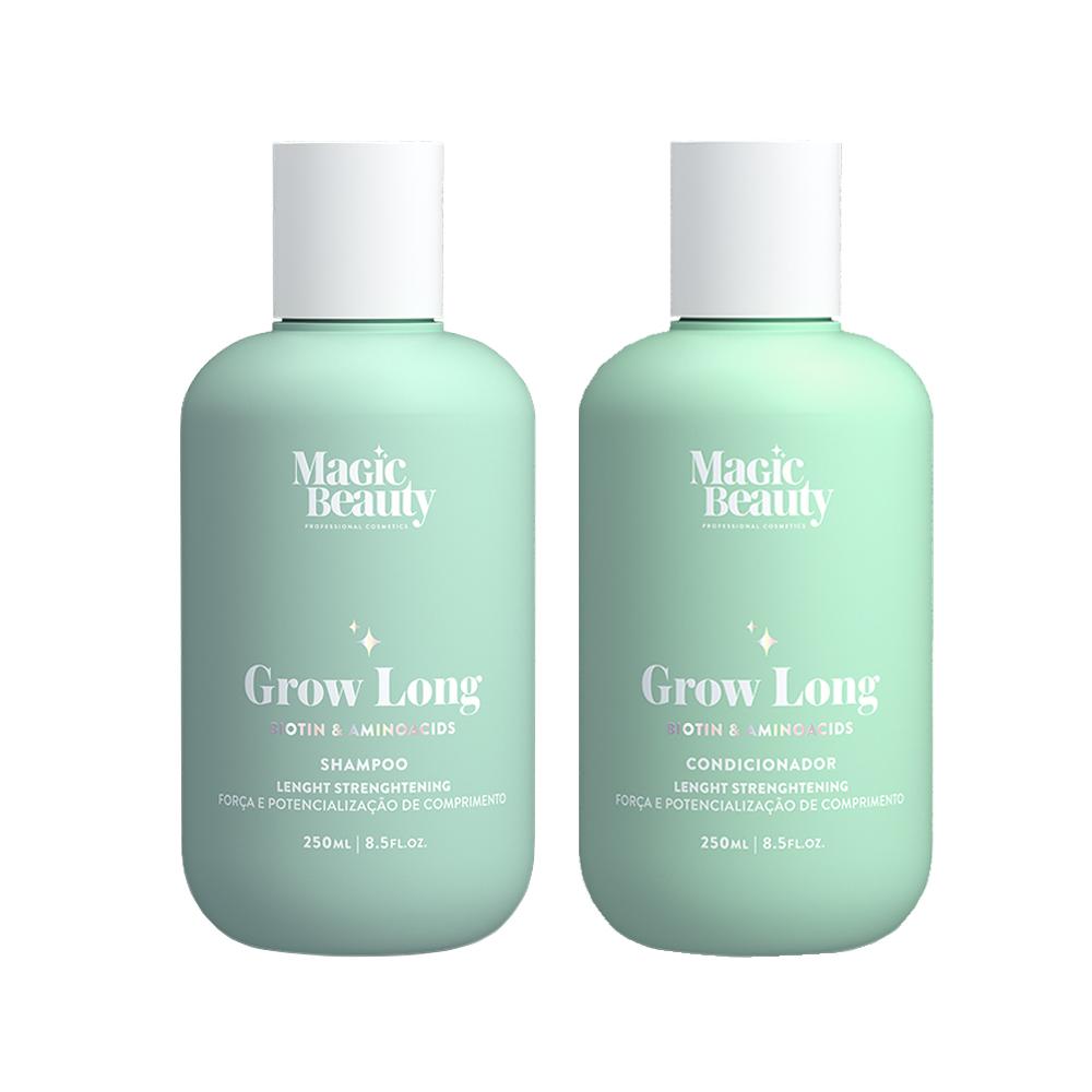 Kit Grow Long Magic Beauty Shampoo 250ml + Condicionador 250ml