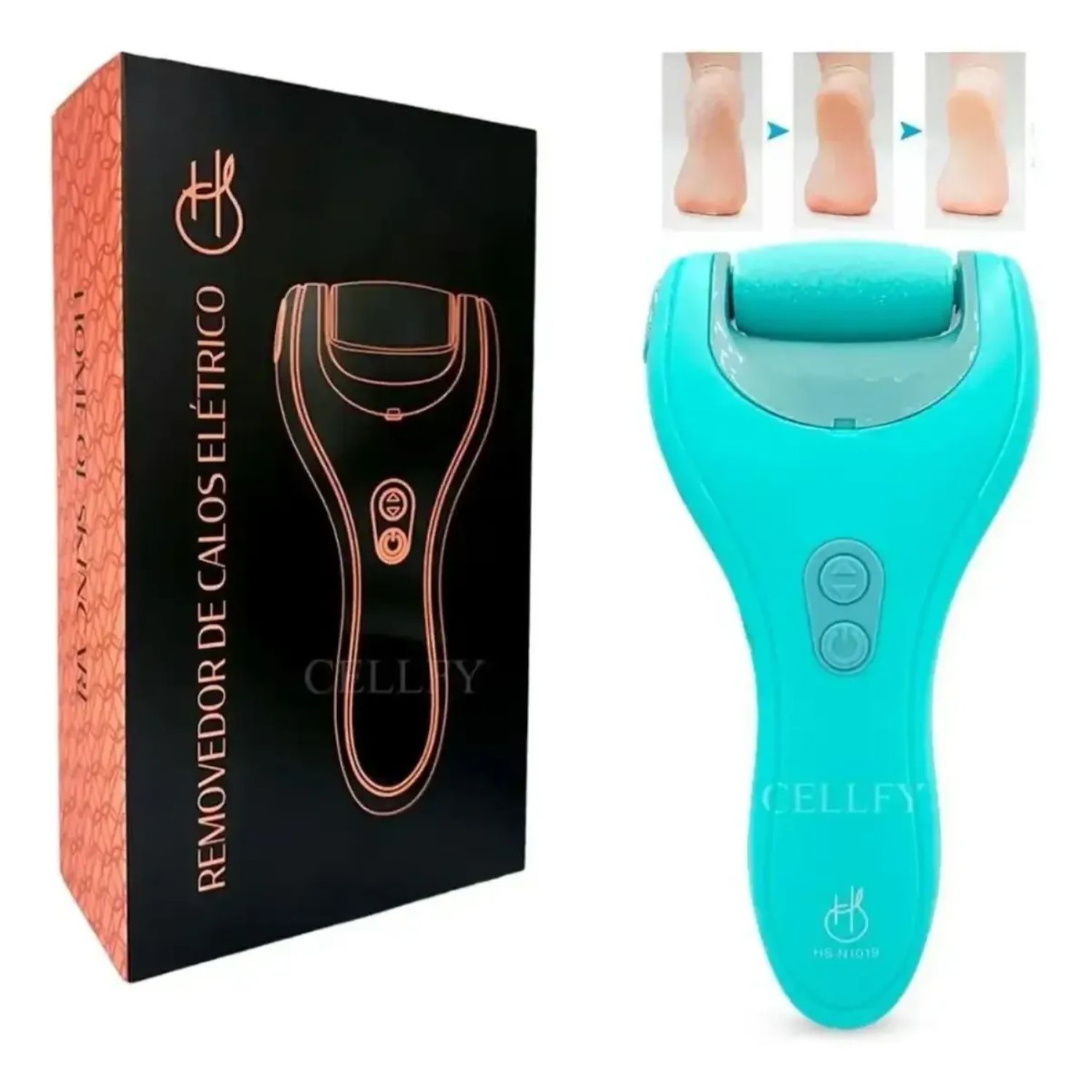 Lixa Elétrica Para Os pés Removedor De Calos USB