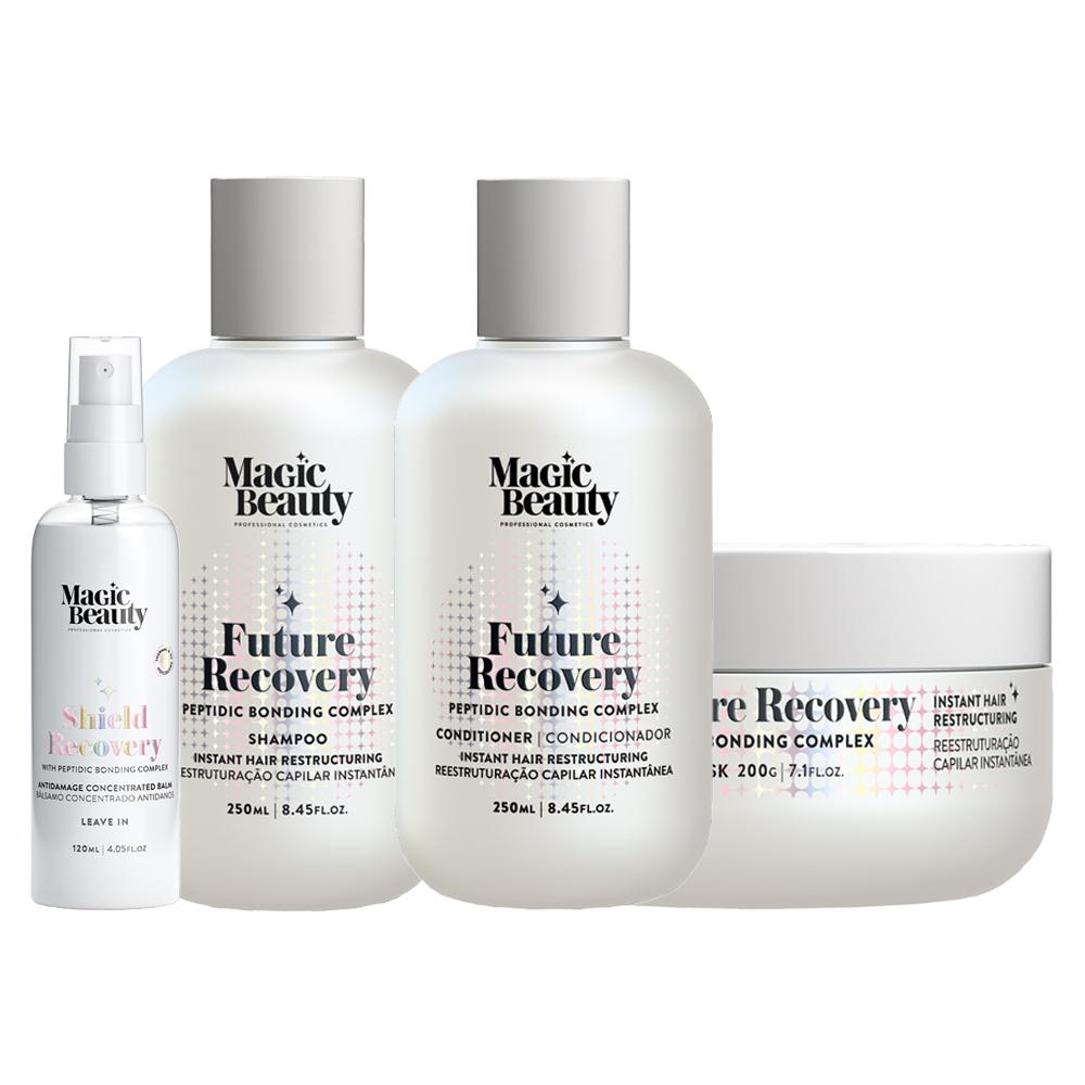 Kit Future Recovery Magic Beauty Shampoo 250ml + Condicionador 250ml + Máscara 200g + Leave-in 120ml