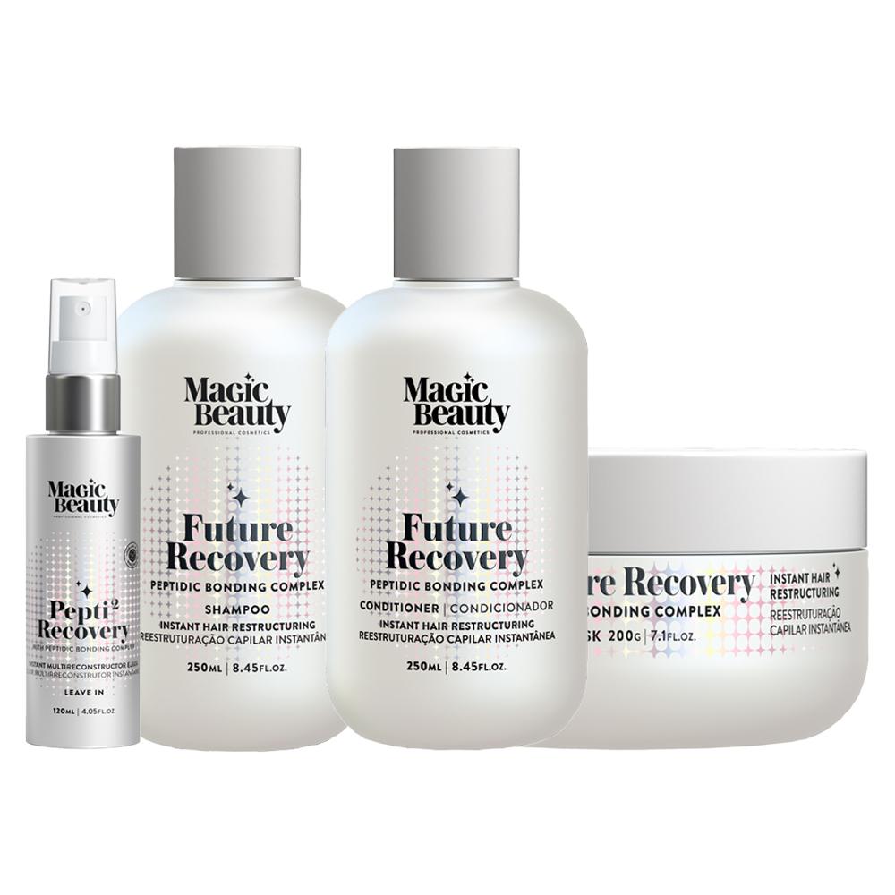 Kit Future Recovery Magic Beauty Shampoo 250ml + Condicionador 250ml + Máscara 200g + Leave-in 120ml