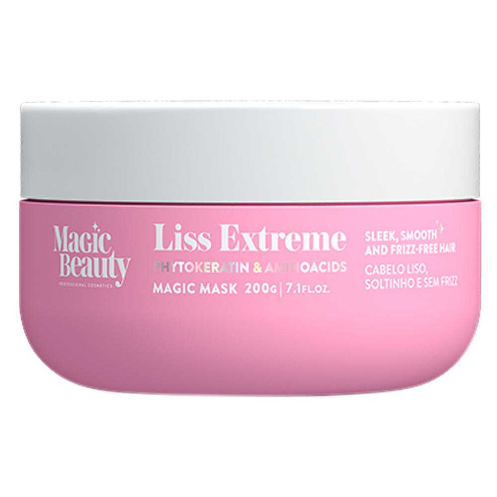 Kit Liss Extreme Magic Beauty Shampoo 250ml + Condicionador 250ml + Máscara 200g + Selador De Queratina 120ml
