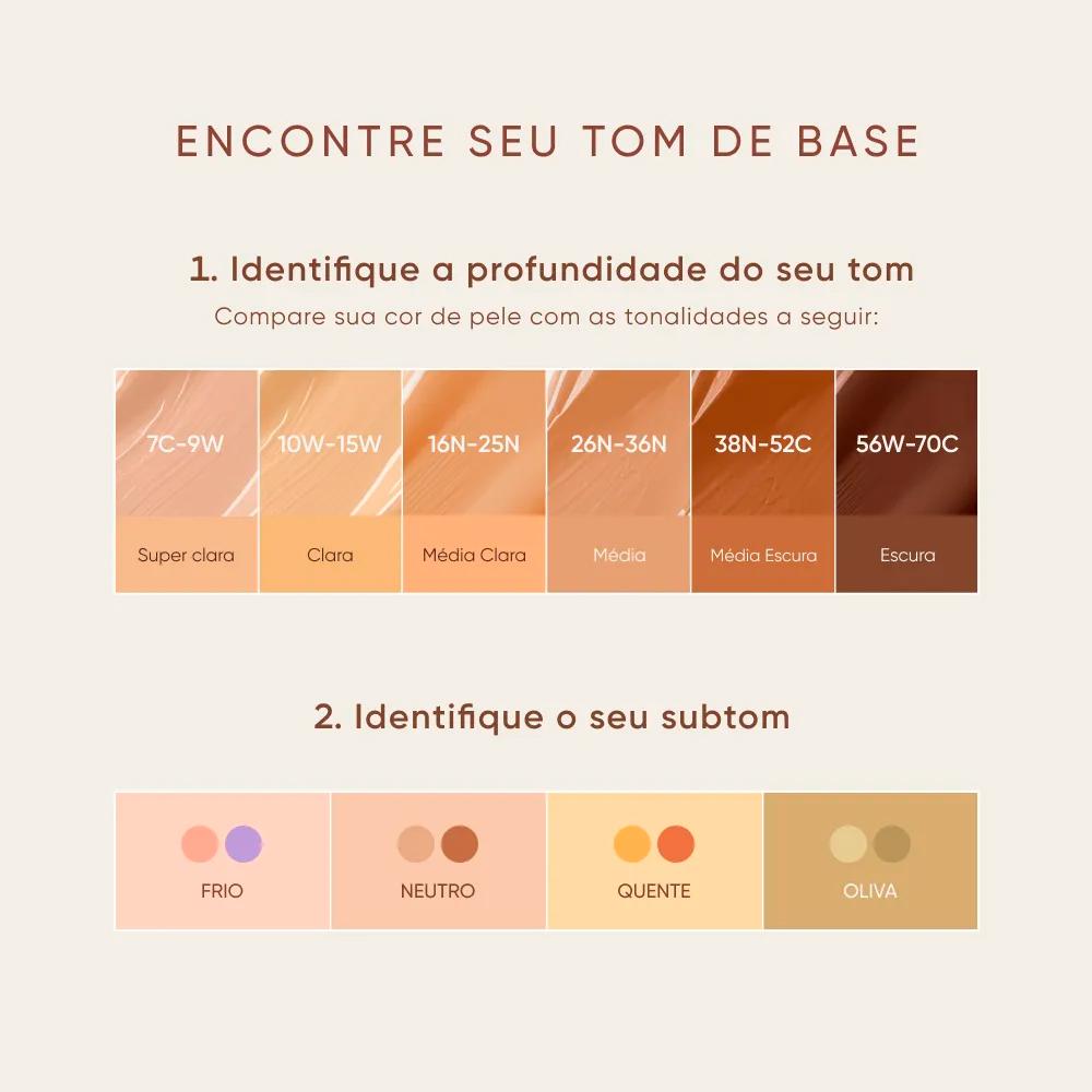 Base Líquida Soft Radiance Mascavo 30ml 28W