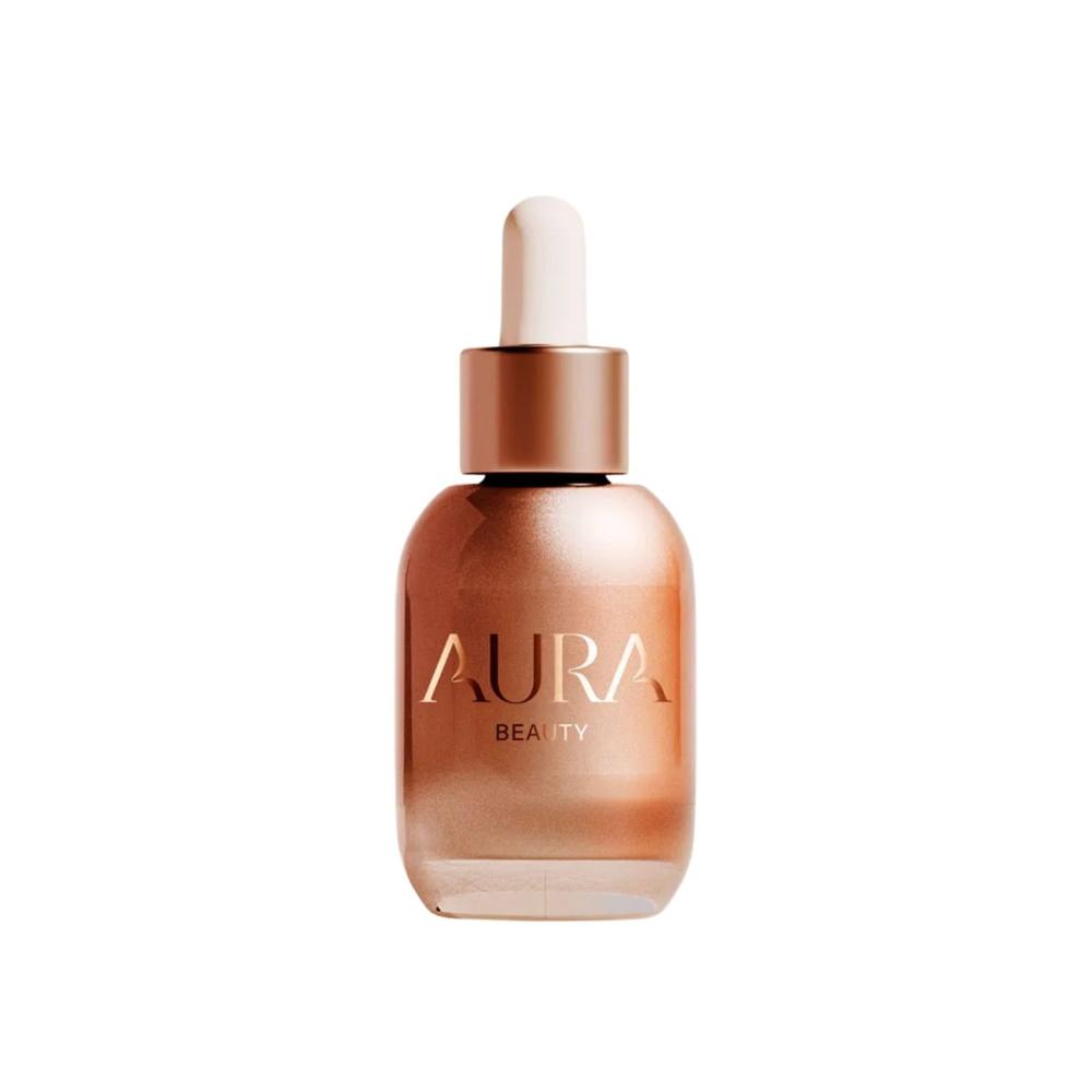 Gotas Iluminador Prime Acetinado Aura Beauty Aurora Shine 30ml