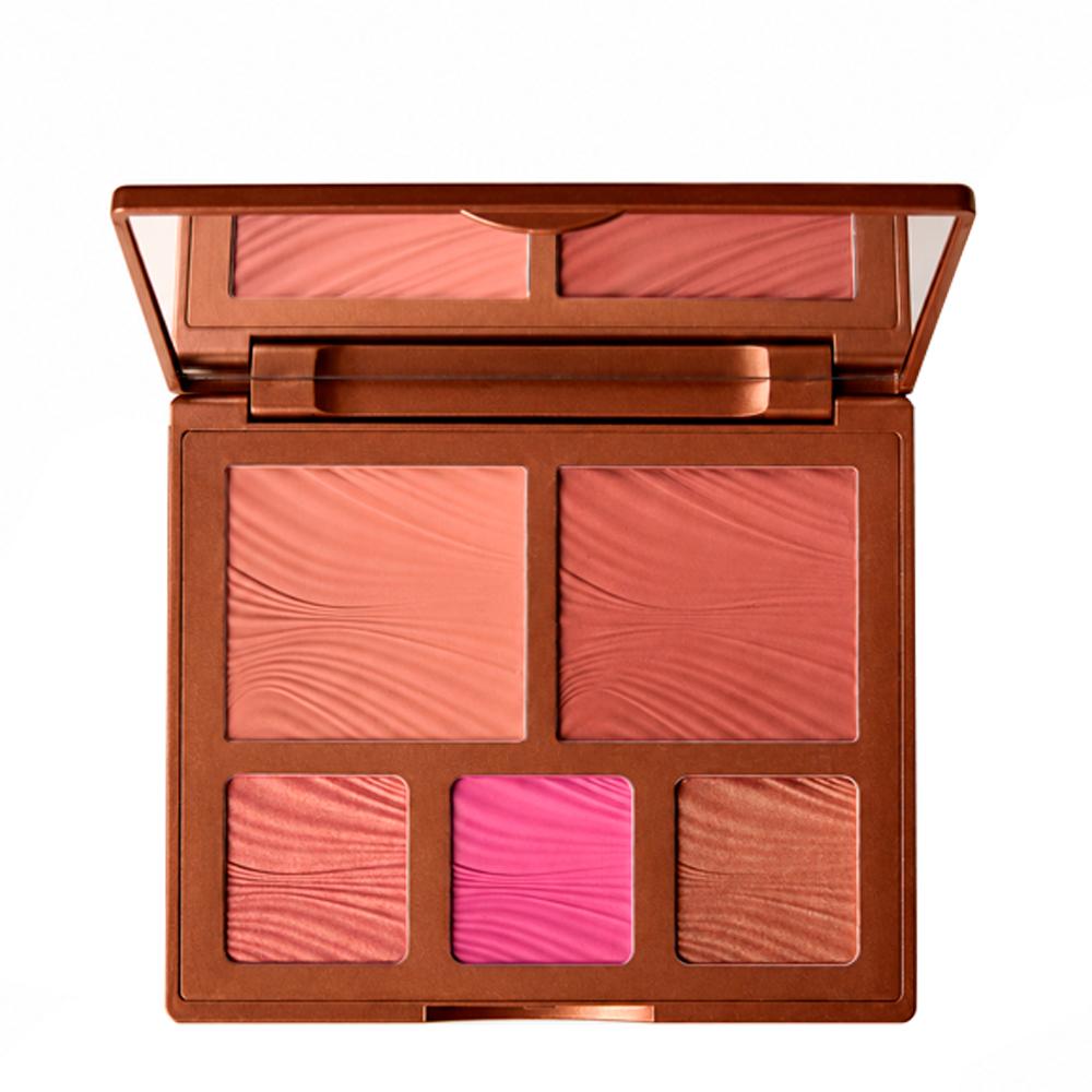 Paleta de Blush Multifuncional Face The Day Mascavo 17g