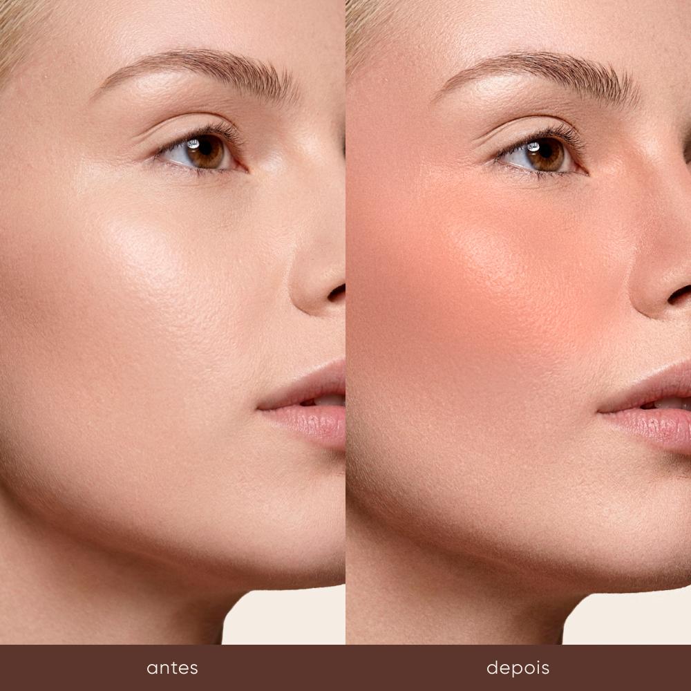 Paleta de Blush Multifuncional Face The Day Mascavo 17g