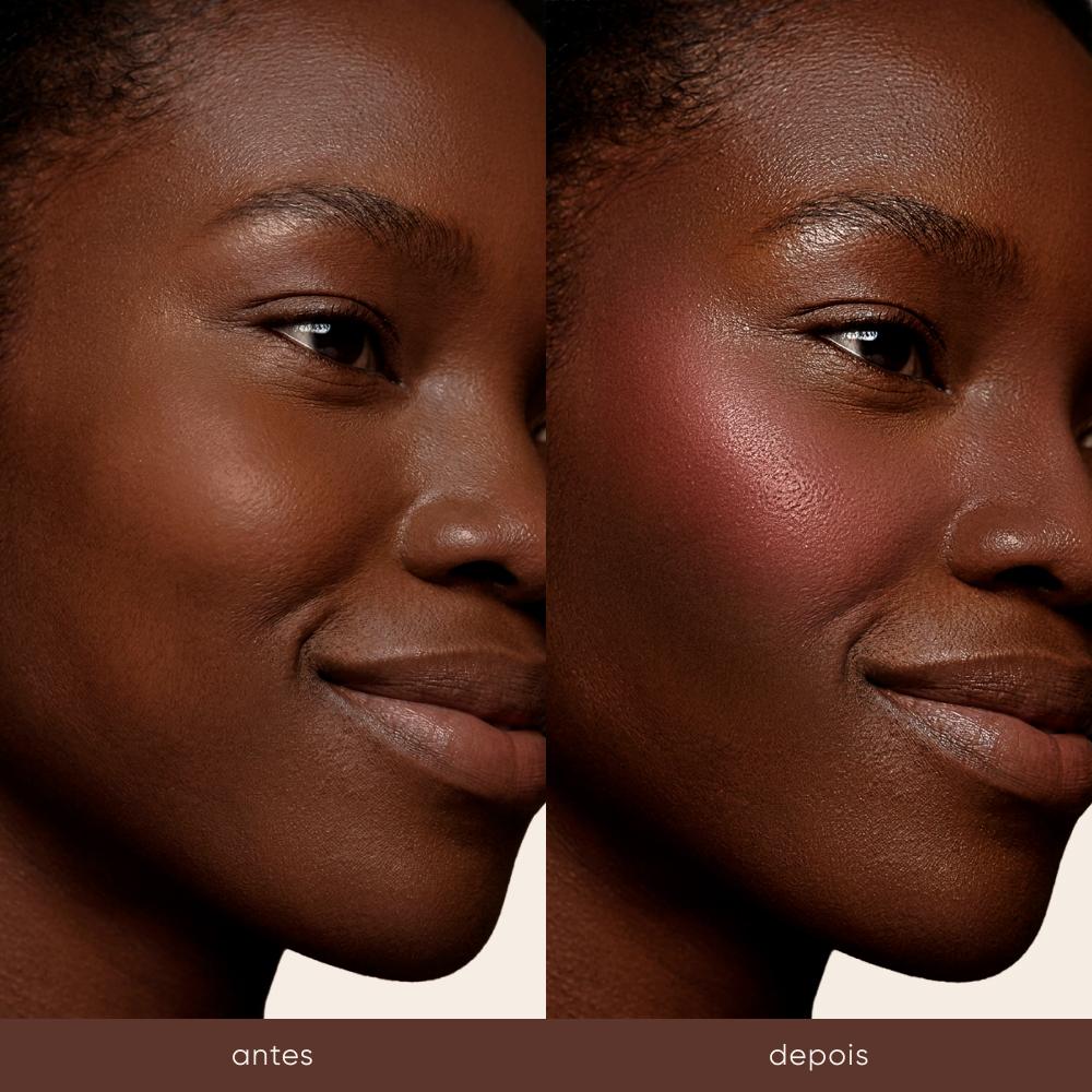 Paleta de Blush Multifuncional Face The Day Mascavo 17g