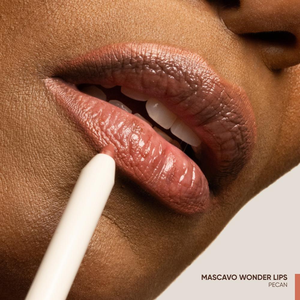 Lapiseira Labial Wonder Lips Mascavo Pecan