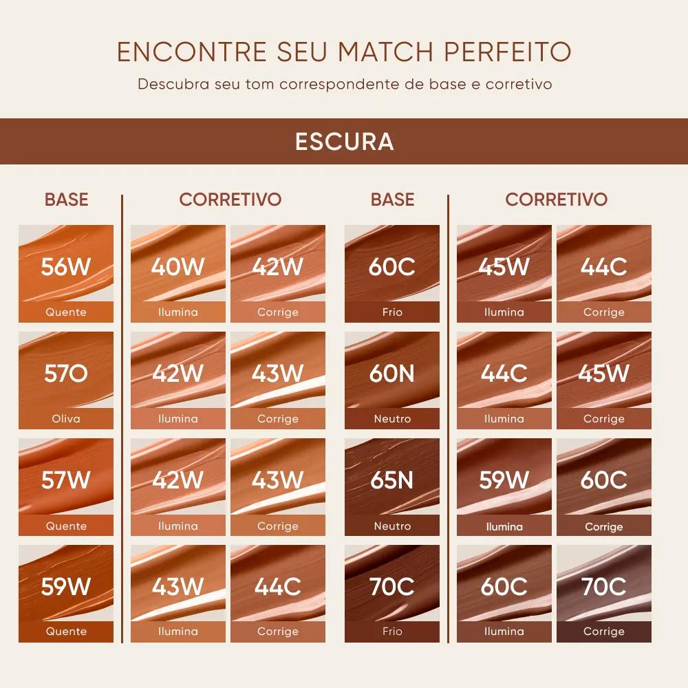 Corretivo Líquido Soft Blur Mascavo 6g 40W