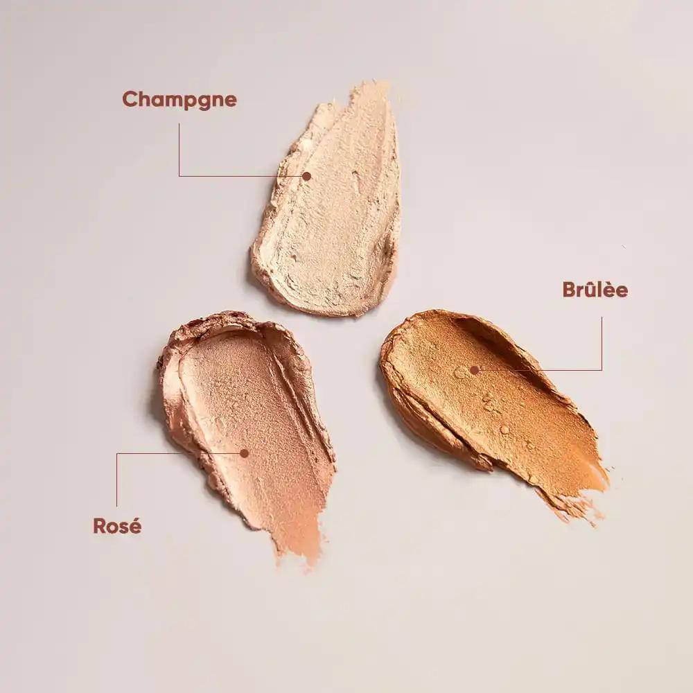 Kit Iluminadores Glow Up Mascavo Champgne + Brûlèe + Rosé