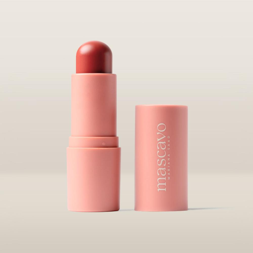 Kit Sparkling Summer Mascavo Blush Stick Hibiscus + Iluminador Stick Rosé + Blush Stick Gojiberry