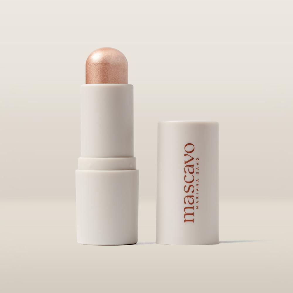 Kit Sparkling Summer Mascavo Blush Stick Hibiscus + Iluminador Stick Rosé + Blush Stick Gojiberry