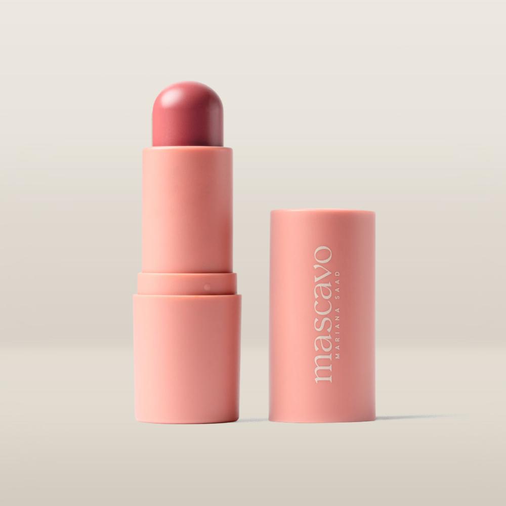 Kit Sparkling Summer Mascavo Blush Stick Hibiscus + Iluminador Stick Rosé + Blush Stick Gojiberry