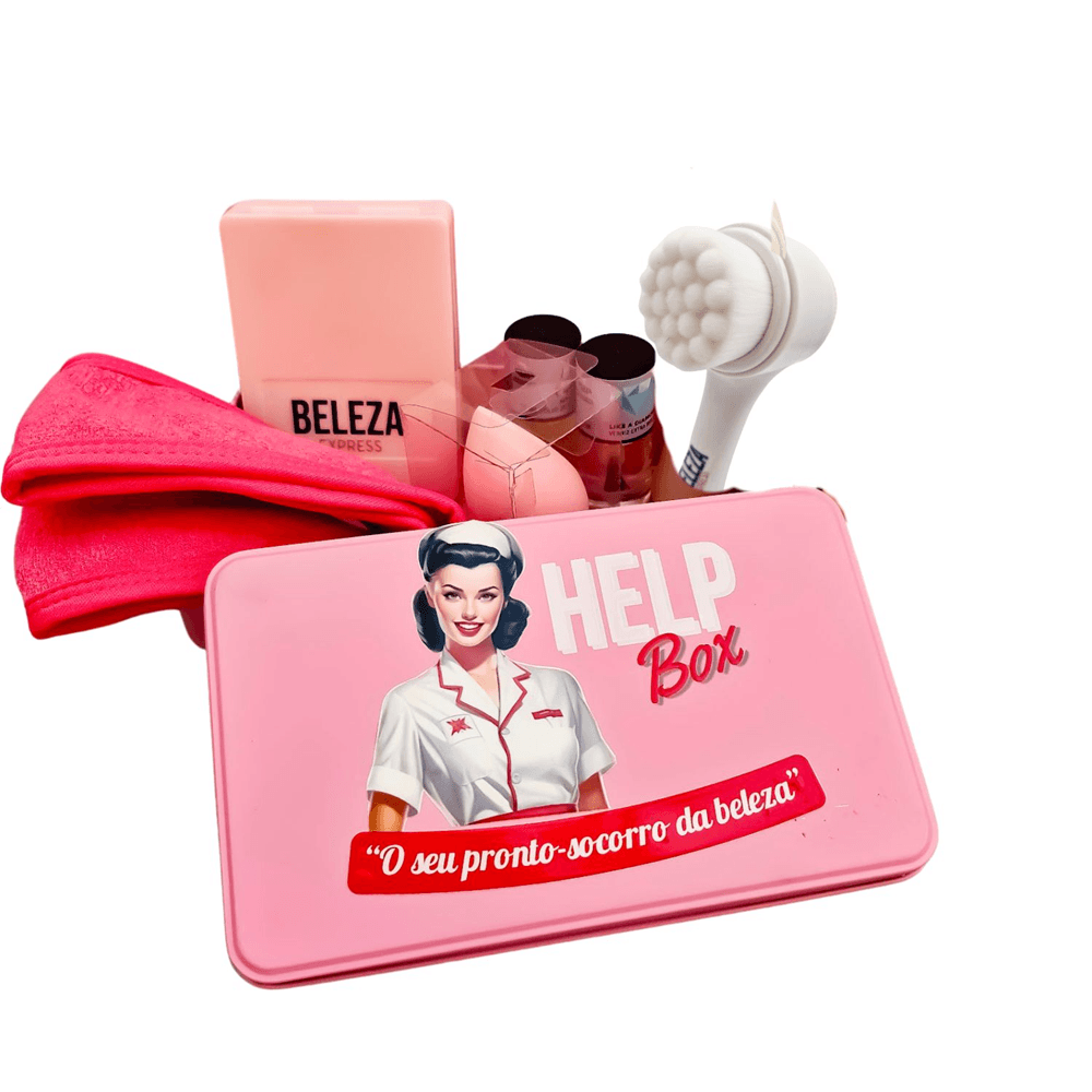 Kit Presente Lata De Acessórios De Skincare P Beleza Express