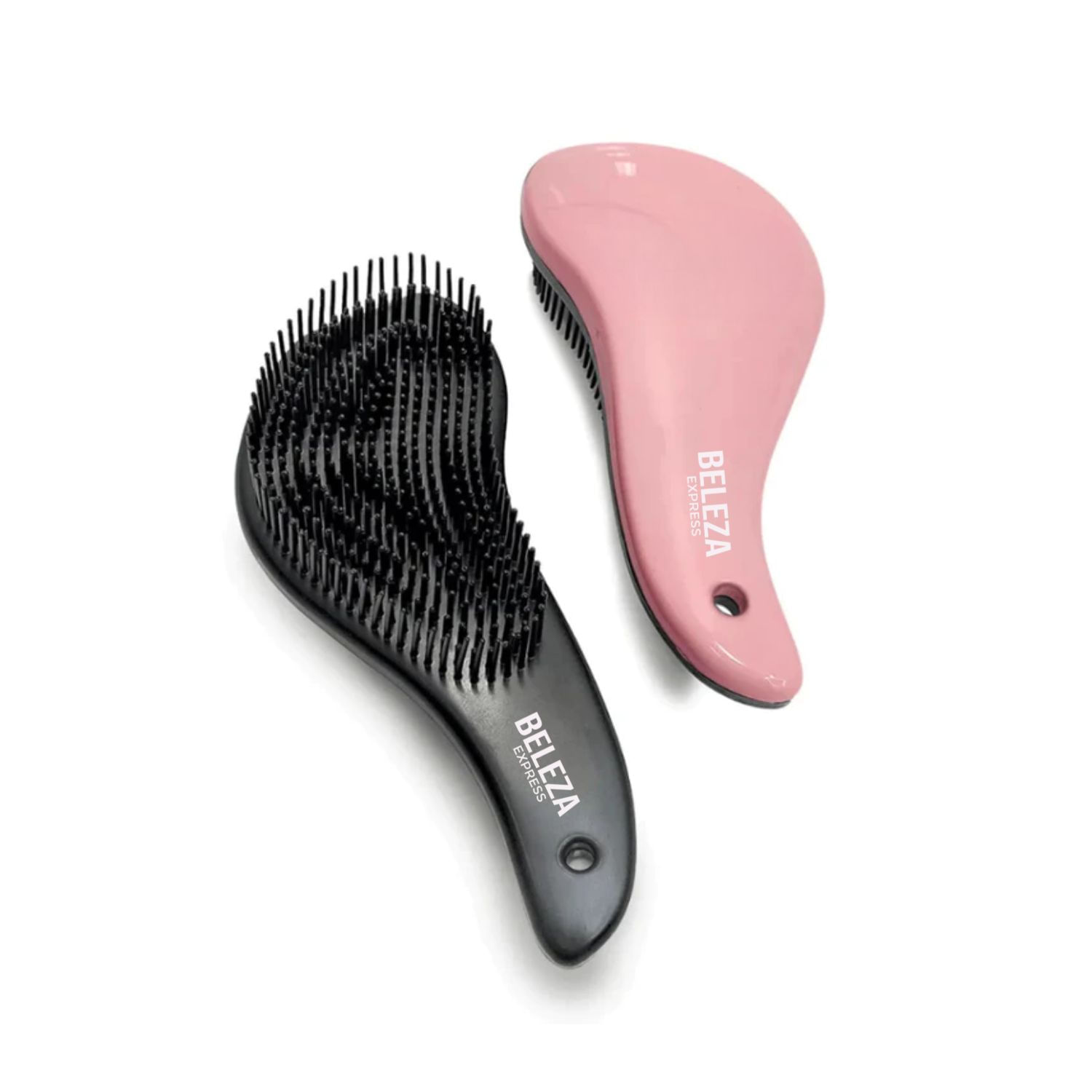 Escova Mágica Para Cabelo Anti Frizz Desembaraçar Cabelo Rosé Beleza Express
