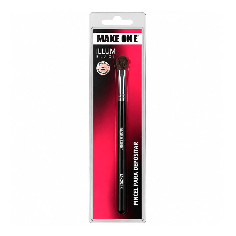 Pincel Para Depositar Sombra Make One Illumina Black MK2923