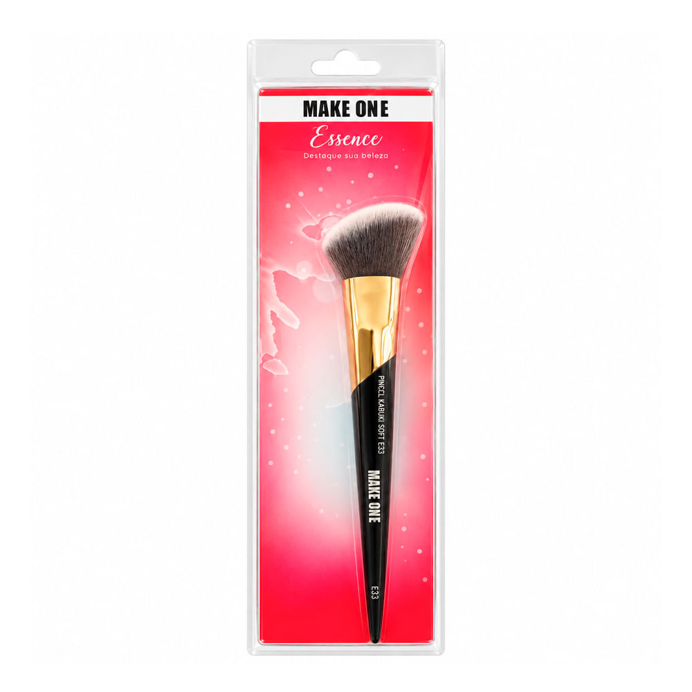 Pincel Para Base E Corretivo Make One Essence Kabuki Soft E33 MK9546