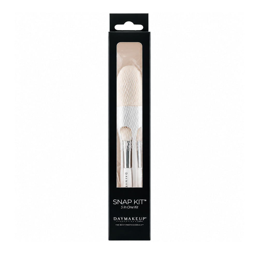 Kit 5 Pincéis de Maquiagem Snap 5 In One Daymakeup