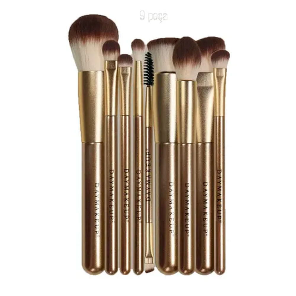 Kit 9 Peças de Maquiagem Starting Pro Daymakeup