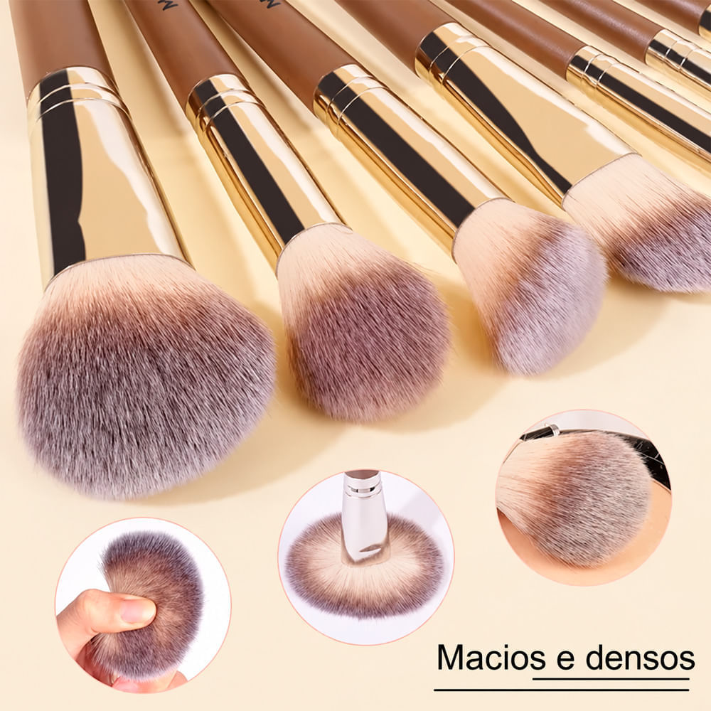 Kit 9 Peças de Maquiagem Starting Pro Daymakeup