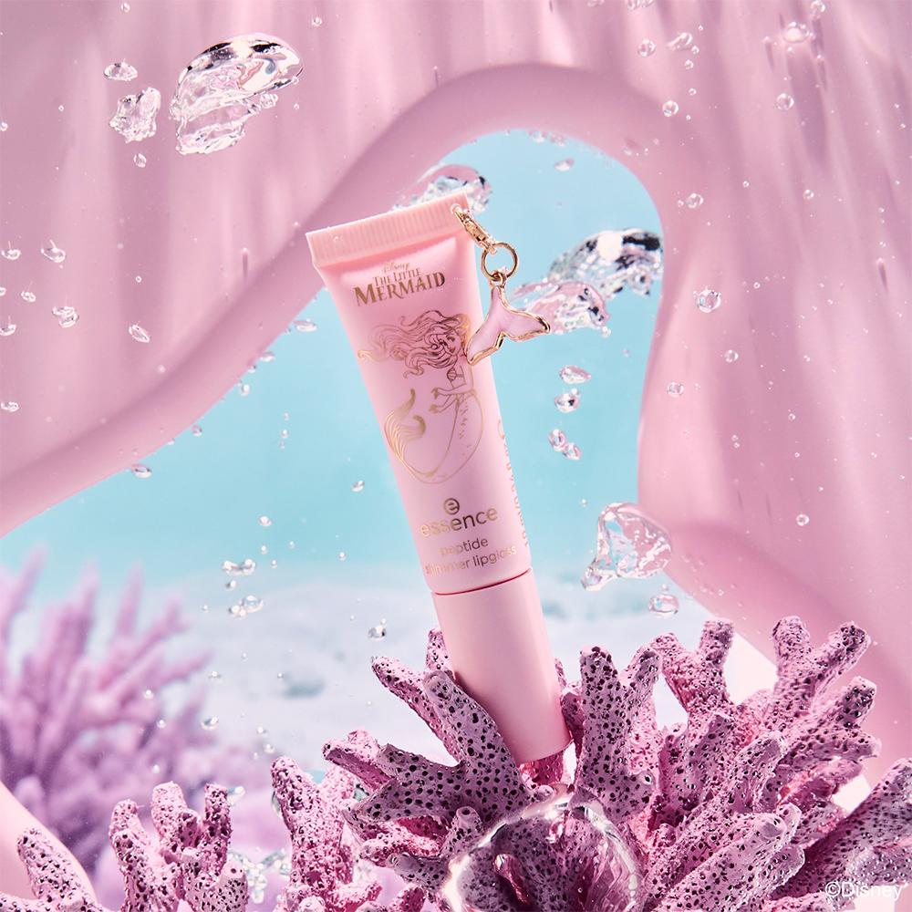 Gloss Labial A Pequena Sereia Mer-Mazing Disney Essence 10ml 01