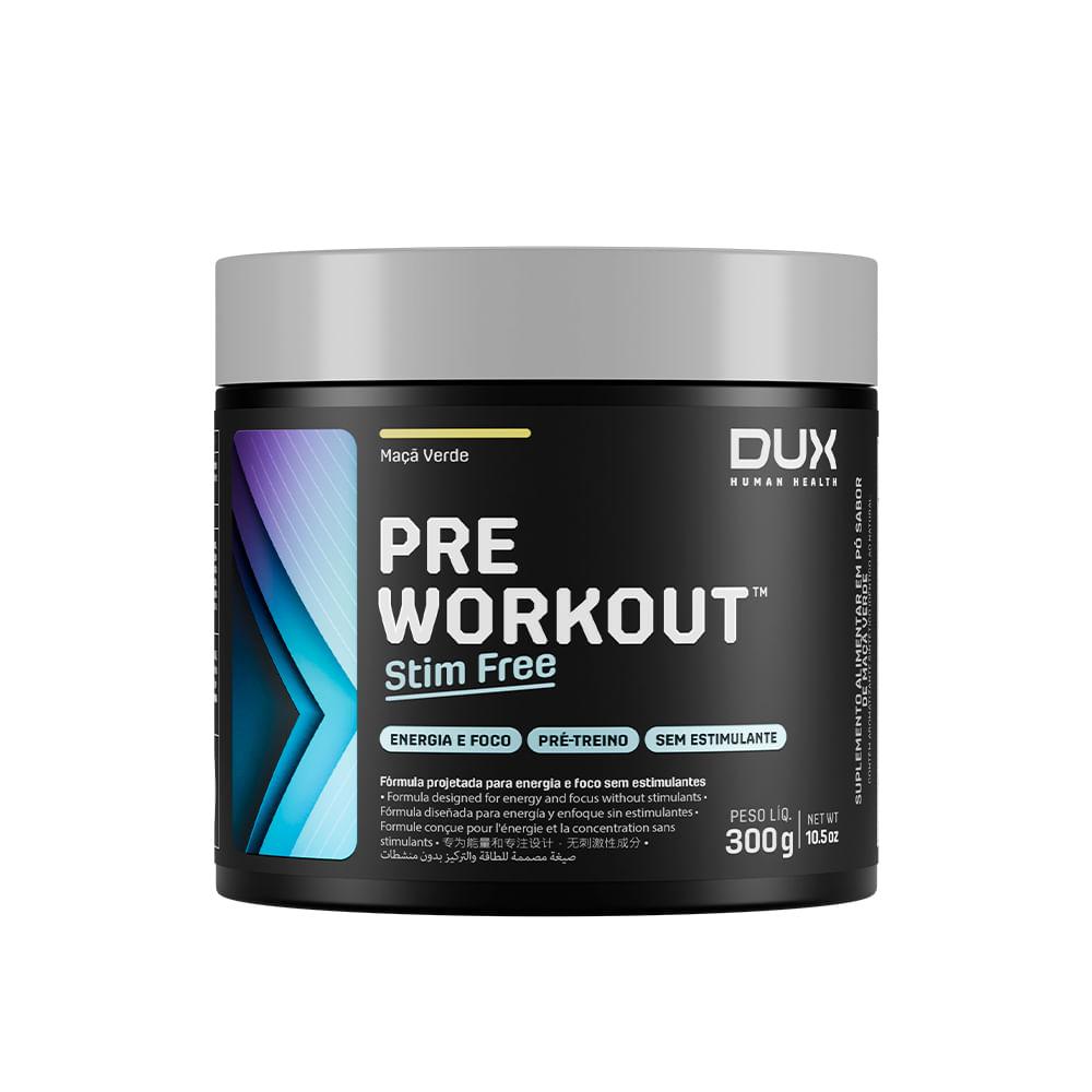 Pré-Treino Original Stim Free DUX Company 300g Maçã Verde