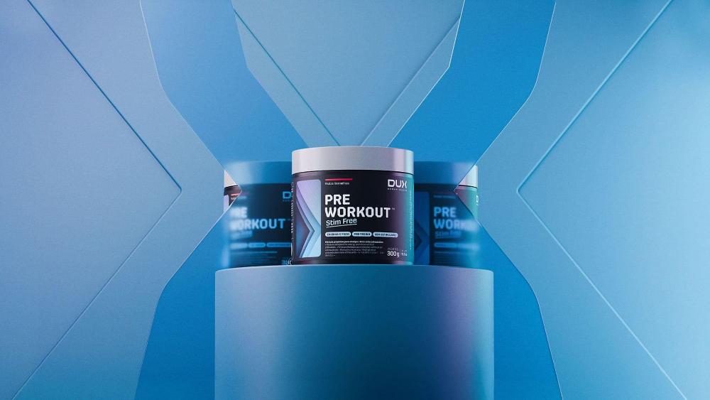 Pré-Treino Original Stim Free DUX Company 300g Maçã Verde